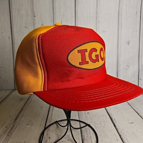 Vintage IGO Snapback Hat Oilfield Cap - Picture 5 of 7